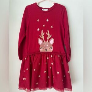 Girls Sweater dress size 5-6 H&M